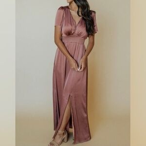 Baltic Born Mauve Maxi Dress